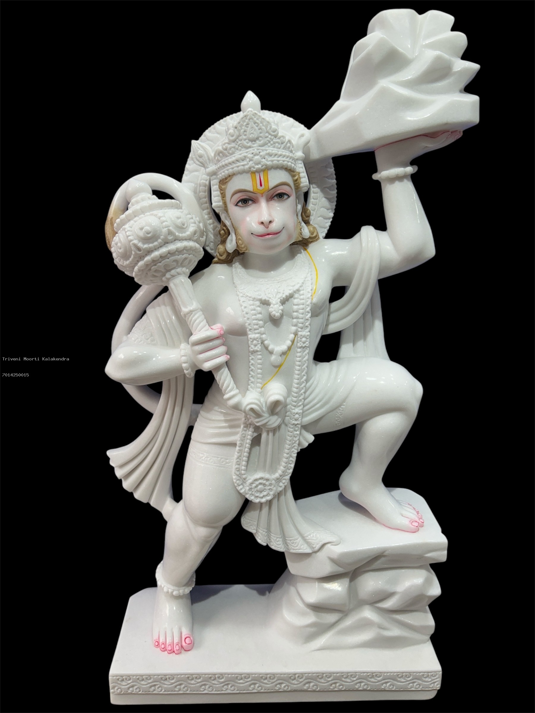 Hanuman Carrying Sanjeevani Statue