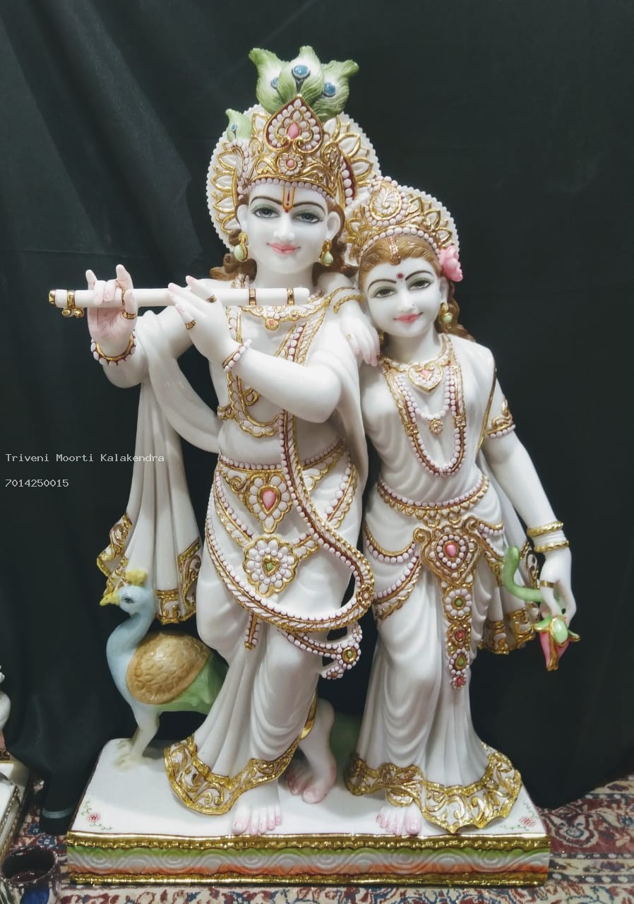 Decorative Radha Krishna Statue