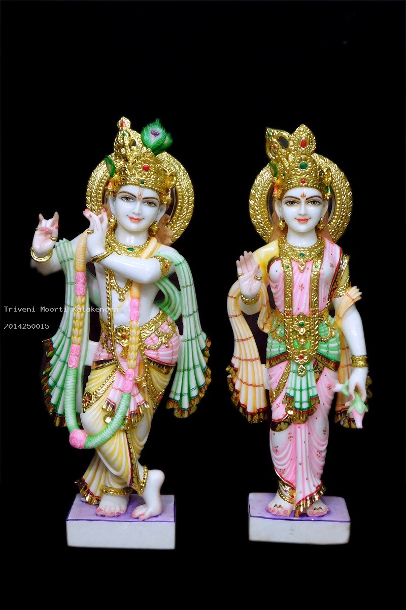 Royal Radha Krishna Statue