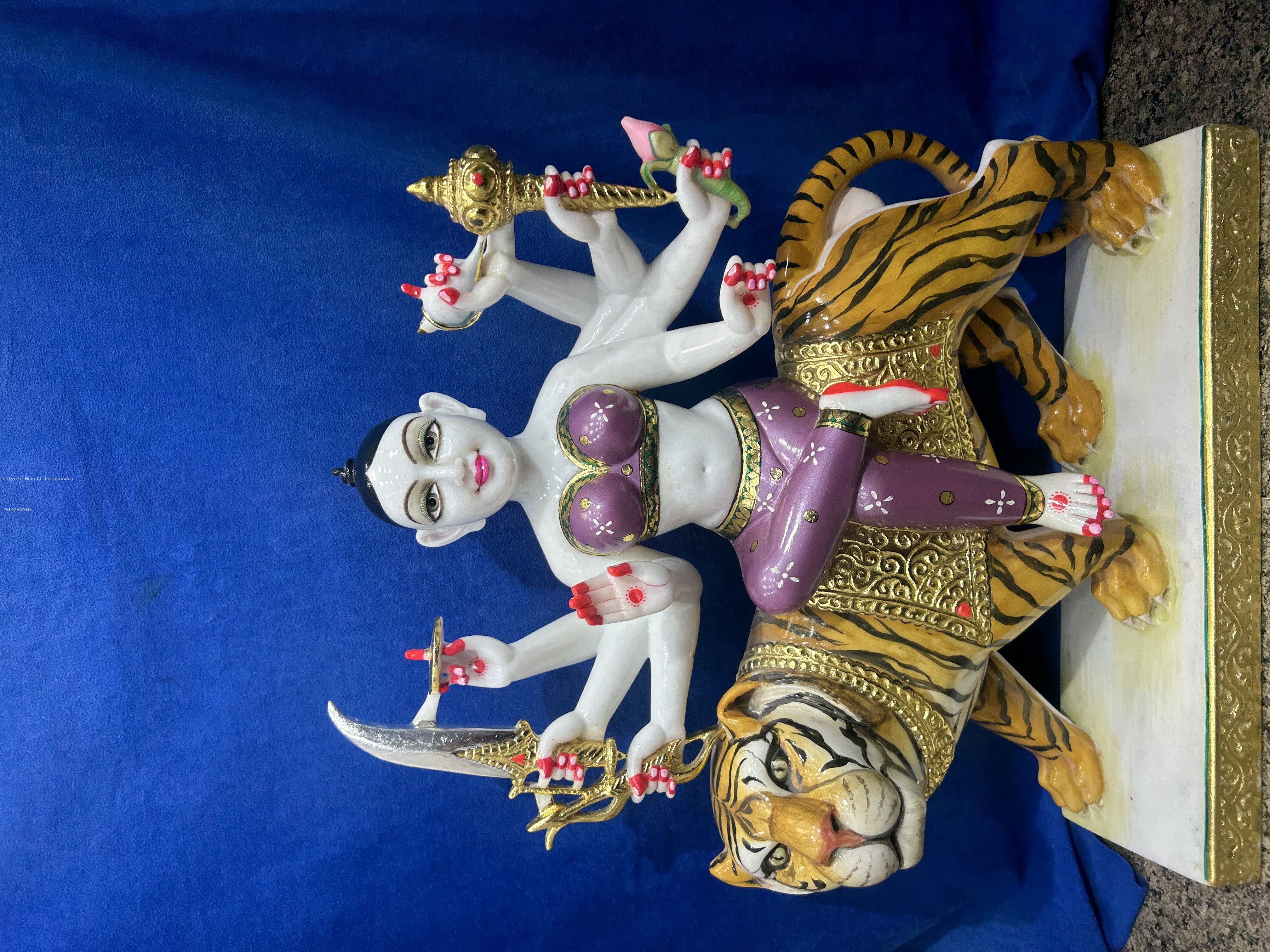 Durga Mata on Tiger Statue thumbnail
