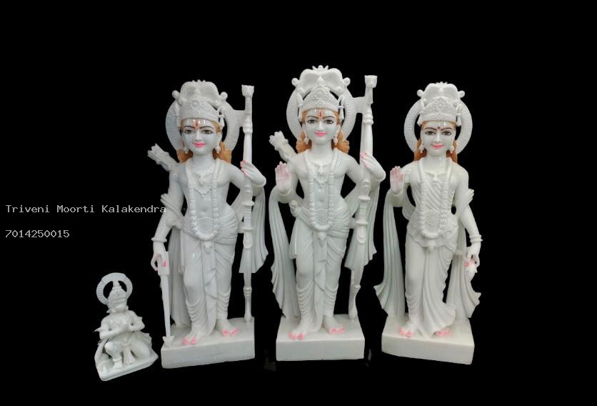 Ram Darbar with Hanuman Statue thumbnail