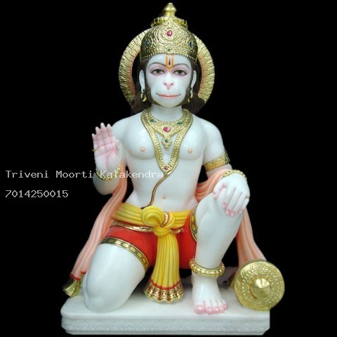 Seated Bal Hanuman Statue thumbnail
