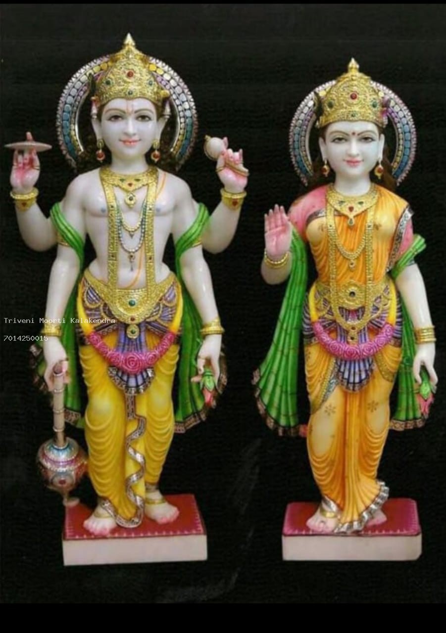 Vishnu Lakshmi Statue 2 thumbnail